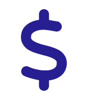 Dollar Sign Icon - click to pay now